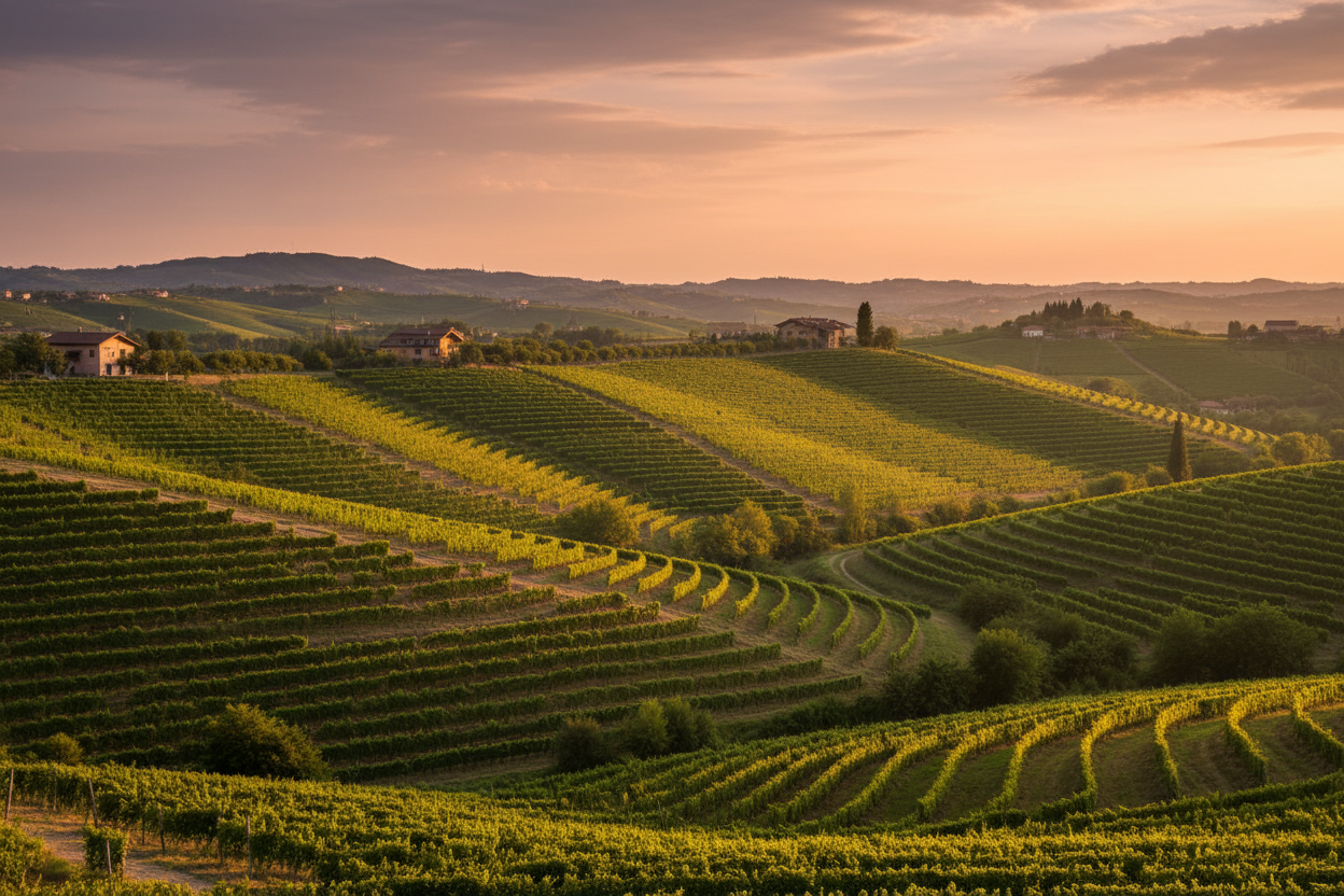 Collio vineyards in Friuli